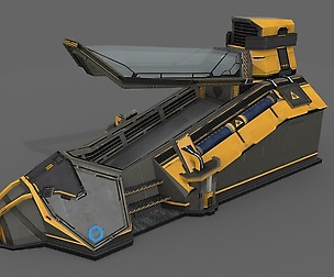 3D Sci-Fi Cryo Pod (Animated)