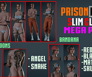 Prison Break Slim Claire Mega Pack