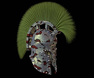 Roman helmet