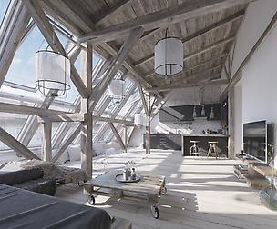 Interior modeling and rendering
