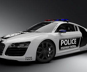 2016 RIGGED - Police Audi r8