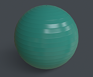 PBR Yoga Ball - Green Light
