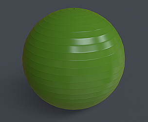 PBR Yoga Ball - Green