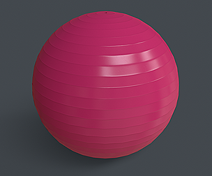 PBR Yoga Ball - Pink