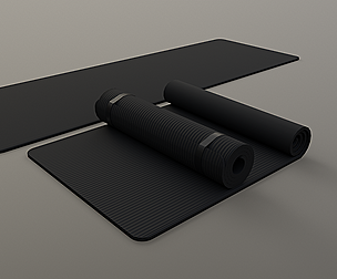 PBR Yoga Mat - Black