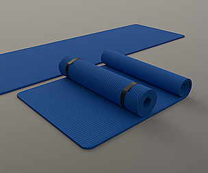 PBR Yoga Mat - Blue