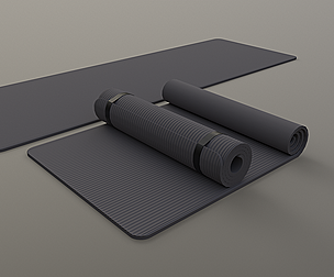 PBR Yoga Mat - Grey