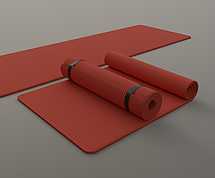 PBR Yoga Mat - Orange