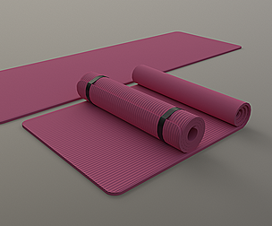 PBR Yoga Mat - Pink