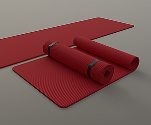 PBR Yoga Mat - Red