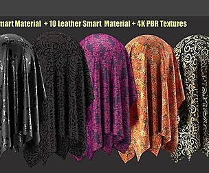 40 fabric and 10 leather smart material