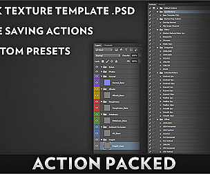 Action Packed! - Photoshop Action Pack