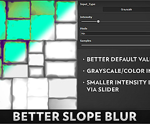Better Slope Blur - Substance Designer Node