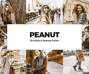 20 Peanut Lightroom Presets and LUTs
