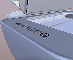 printer lowpoly model