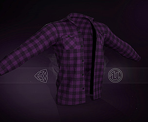Purple Flannel Shirt