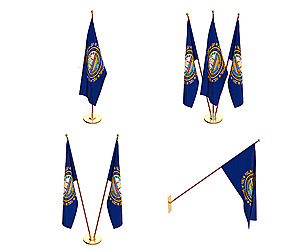 New Hampshire Flag Pack