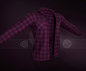 Pink Flannel Shirt
