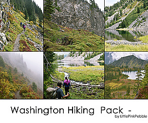 Washinton Hiking Photo Pack