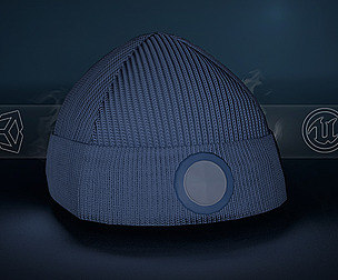Blue Beanie