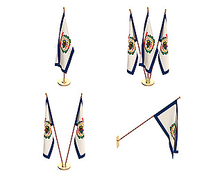 West Virginia Flag Pack
