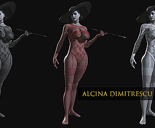 Alcina Dimitrescu Lace Suit Pack
