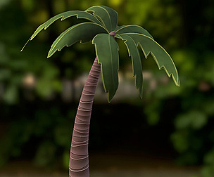 Stylize Palm Tree