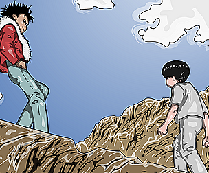 Akira & tetsuo - from AKIRA