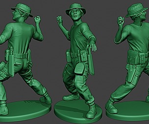 Modern Jungle Soldier Grenade MJS1