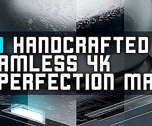 100 Handcrafted Seamless 4K Imperfection Maps Pack