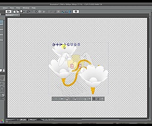 3D Material - Clip Studio Paint - wall lamp 04