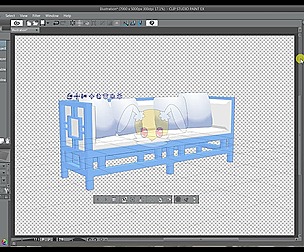 3D Material - Clip Studio Paint - Sofa 05