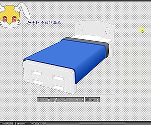 3D Material - Clip Studio Paint - Bed 02