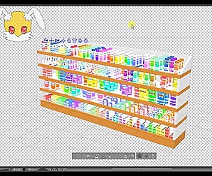 3D Material - Clip Studio Paint - Shelf 02