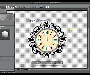 3D Material - Clip Studio Paint - Clock 1