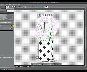 3D Material - CSP - Flower vase 02