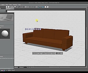 3D Material - Clip Studio Paint - Sofa 04