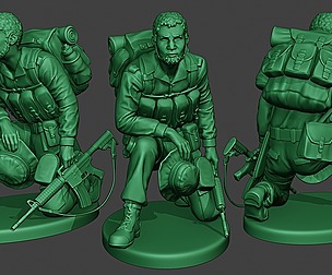 Modern Jungle Soldier Rest MJS1