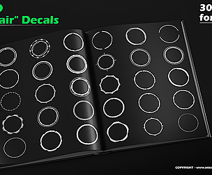Ui/HUD "Crosshair" Vector Decals Vol.2