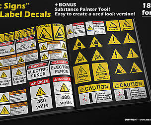 Electric Signs - Sticker/Label - Decals
