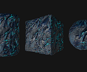 Stylized Crystal PBR Texture.