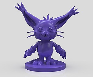 Gatomon Figurine