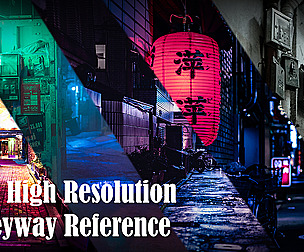100 High Resolution Alleyway Reference