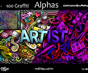 Vol. 3 - 100 LATEST GRAFFITI ALPHAS