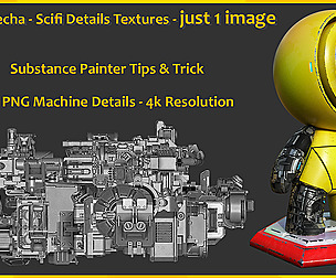 Quickly Mecha - Scifi Details Textures