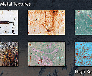 34 Rusty Metal Paint Textures