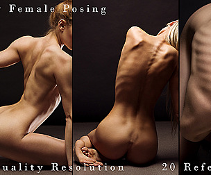 Skinny Female Posing
