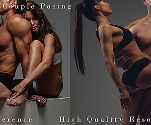 Young Couple Posing