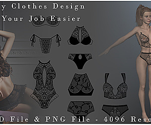 Sexy Clothes Design - Vol_1