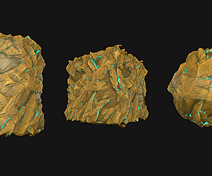 Stylized Rock6 PBR Texture